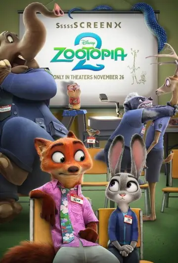 Plakat do filmu "Zwierzogród 2" #764372