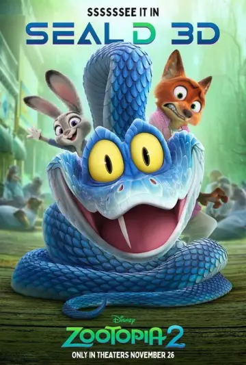 Plakat do filmu "Zwierzogród 2" #764374