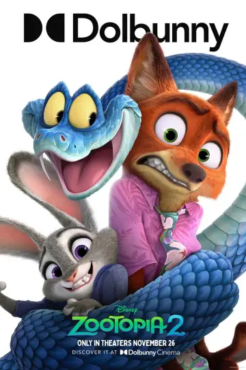Plakat do filmu "Zwierzogród 2" #764377