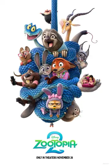Plakat do filmu "Zwierzogród 2" #764383