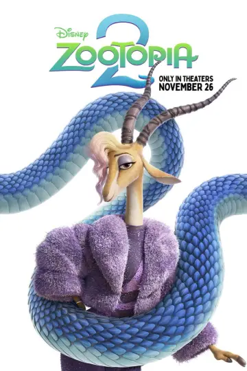 Plakat do filmu "Zwierzogród 2" #764397
