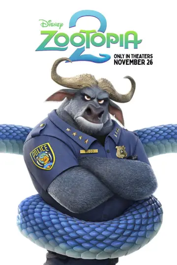 Plakat do filmu "Zwierzogród 2" #764400