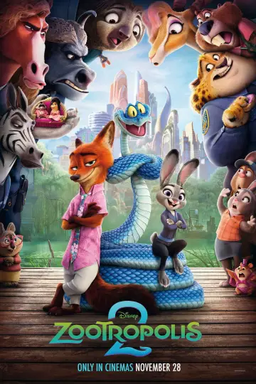 Plakat do filmu "Zwierzogród 2" #764411