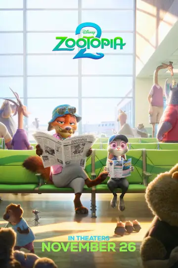 Plakat do filmu "Zwierzogród 2" #764416