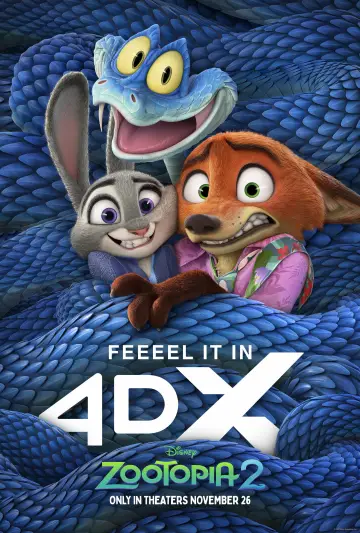 Plakat do filmu "Zwierzogród 2" #958558