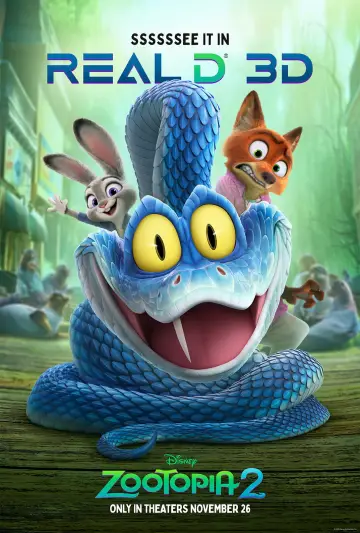 Plakat do filmu "Zwierzogród 2" #958560