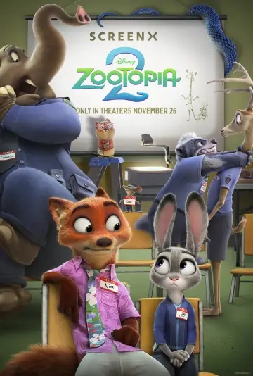 Plakat do filmu "Zwierzogród 2" #958561
