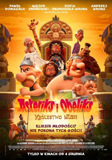 Plakat do filmu "Asteriks i Obeliks: Królestwo Nubii" #1869639