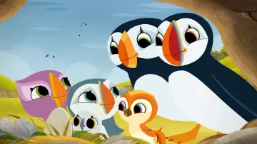 Zasłona do filmu "Wyspa Puffinów. Nowi przyjaciele" #443831