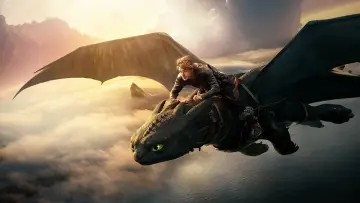 Zasłona do filmu "Jak wytresować smoka" #522879