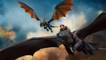 Zasłona do filmu "Jak wytresować smoka" #522914