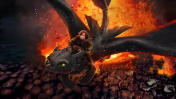 Zasłona do filmu "Jak wytresować smoka" #522997