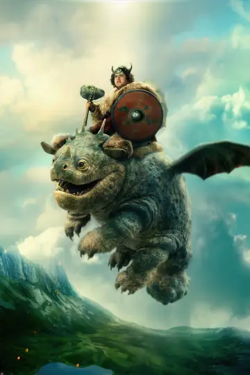 Plakat do filmu "Jak wytresować smoka" #523336