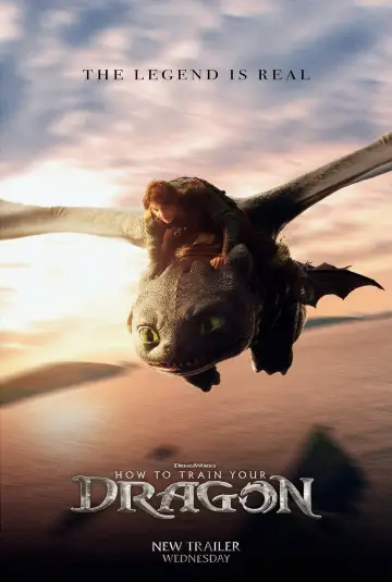 Plakat do filmu "Jak wytresować smoka" #523386