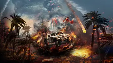 Zasłona do filmu "Super Volcano" #1645994