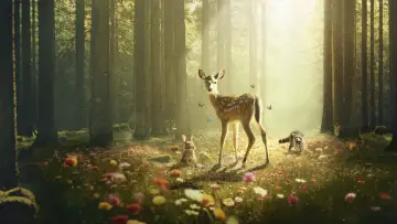 Zasłona do filmu "Bambi. Opowieść leśna" #654725