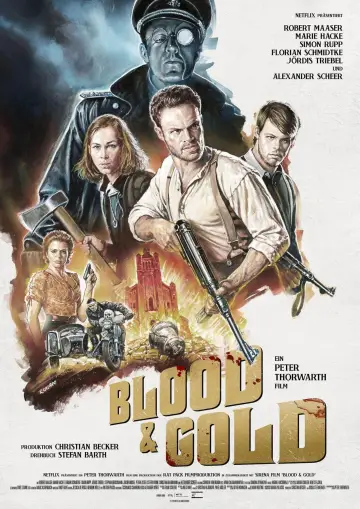 Plakat do filmu "Krew i złoto" #996595