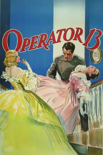 Plakat do filmu "Operator 13" #887987