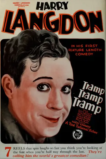 Plakat do filmu "Tramp, Tramp, Tramp" #1821756