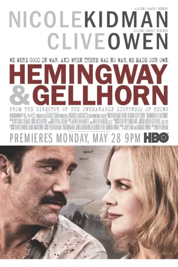 Plakat do filmu "Hemingway i Gellhorn" #115550