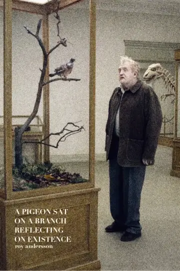 Plakat do filmu "Gołąb przysiadł na gałęzi i rozmyśla o istnieniu" #994390