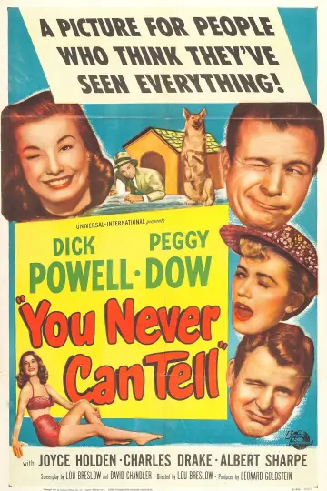 Plakat do filmu "You Never Can Tell" #1638676