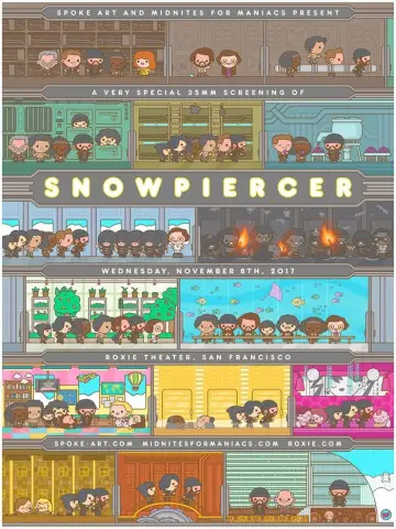 Plakat do filmu "Snowpiercer: Arka przyszłości" #254412