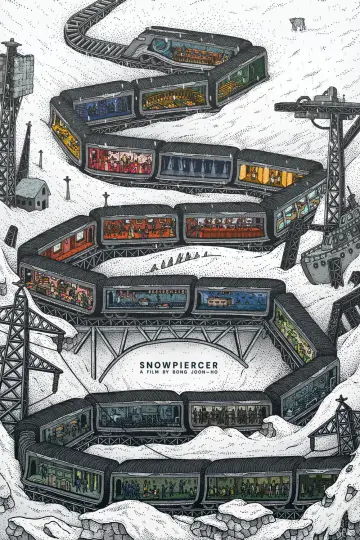 Plakat do filmu "Snowpiercer: Arka przyszłości" #603487