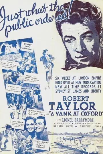 Plakat do filmu "A Yank at Oxford" #1860745