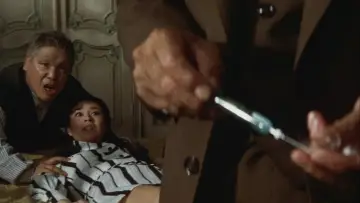 Zasłona do filmu "幽霊屋敷の恐怖 血を吸う人形" #1621435