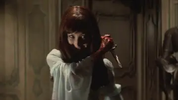 Zasłona do filmu "幽霊屋敷の恐怖 血を吸う人形" #1621441