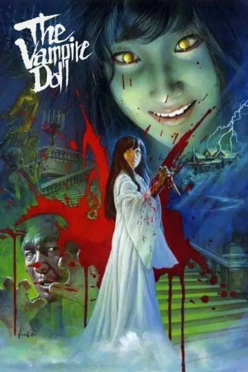 Plakat do filmu "幽霊屋敷の恐怖 血を吸う人形" #1621447