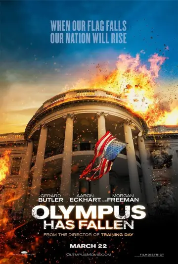 Plakat do filmu "Olimp w ogniu" #318501