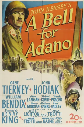 Plakat do filmu "A Bell for Adano" #1853763