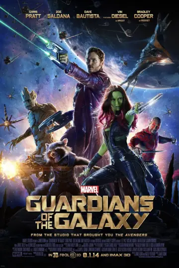 Plakat do filmu "Strażnicy Galaktyki" #597755