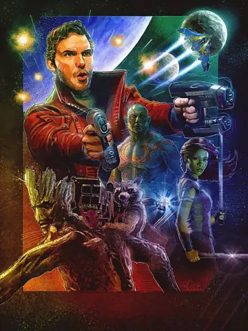 Plakat do filmu "Strażnicy Galaktyki" #837639