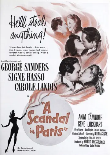 Plakat do filmu "A Scandal in Paris" #1035466