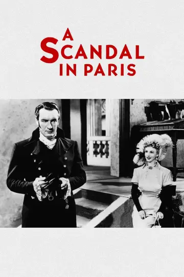 Plakat do filmu "A Scandal in Paris" #1035468