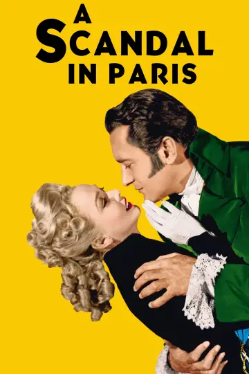 Plakat do filmu "A Scandal in Paris" #1035469