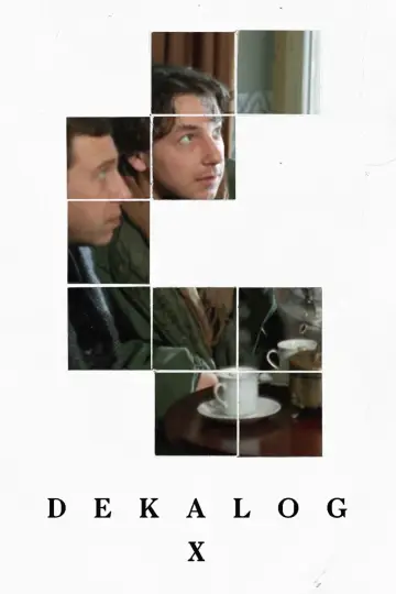 Plakat do filmu "Dekalog, dziesięć" #498008