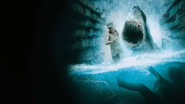 Zasłona do filmu "W szczękach rekina" #694827