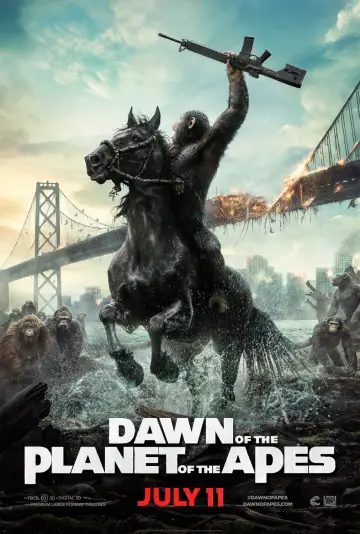 Plakat do filmu "Ewolucja Planety Małp" #155299
