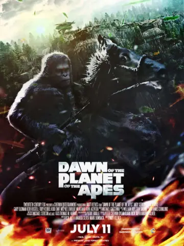 Plakat do filmu "Ewolucja Planety Małp" #597004