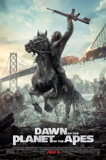 Plakat do filmu "Ewolucja Planety Małp" #597010