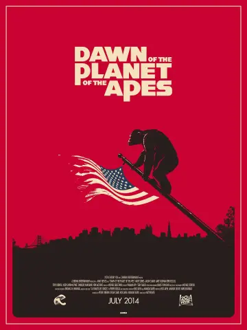 Plakat do filmu "Ewolucja Planety Małp" #597030