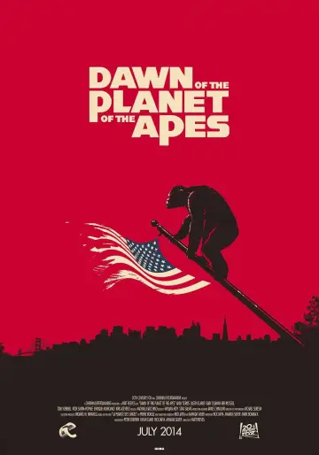 Plakat do filmu "Ewolucja Planety Małp" #597032