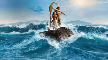 Zasłona do filmu "Vaiana" #1637466