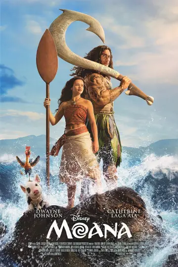 Plakat do filmu "Vaiana" #1637480