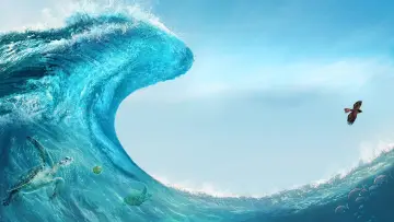 Zasłona do filmu "Moana" #954056
