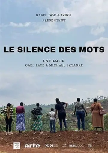 Rwanda : le silence des mots plakat